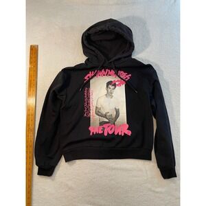 Shawn Mendes The Tour 2019 H&M Divided Black Pink Graphic Hoodie Mens Medium